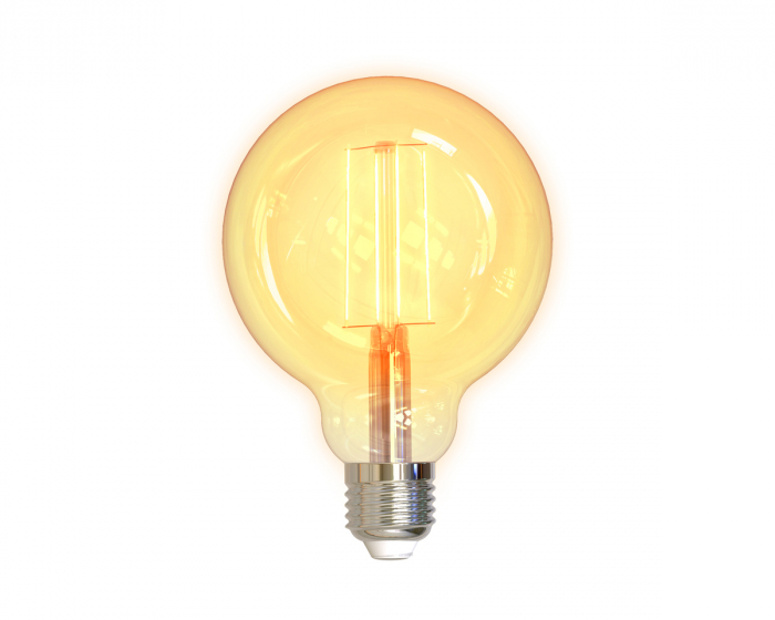 Deltaco Smart Home LED-lampe Filament E27 WiFI 5.5W G95