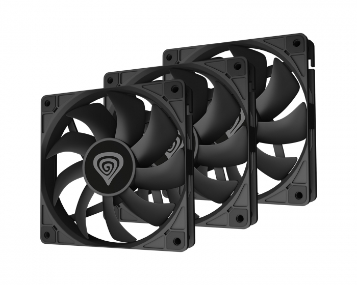 Genesis Oxal 120 PC Fan - Gehäuselüfter 120mm (3-Stück)