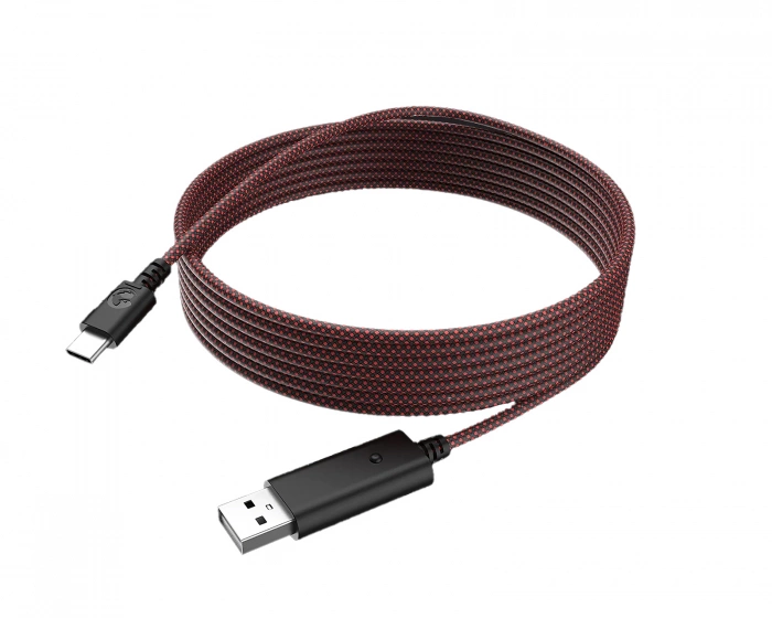 GameSir USB-C Gaming-Ladekabel 3 Meter - Rot