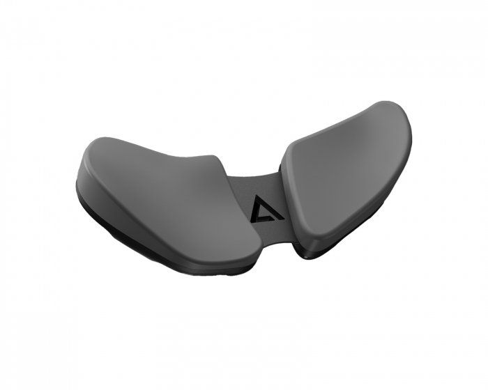 DeltaHub Carpio 2.0 Ergonomische Handgelenkauflage - Left - L - Grau