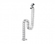 Flexible Desk Cable Management Spine - Silber Flexible Kabelführung