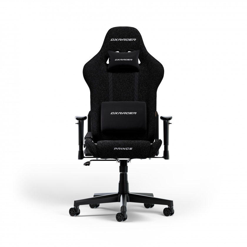 DXRacer PRINCE L Schwarz Stoff